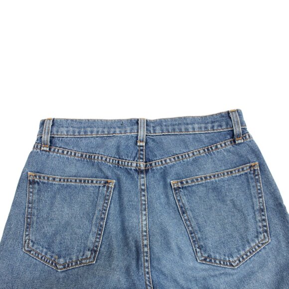 Veronica Beard Inez 10.75 Girlfriend Side Lace Stone Wash Blue Jeans, Size 26 - Picture 7 of 12